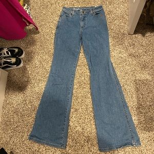 Wrangler ModCloth flare jeans
